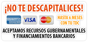 Comprar maquinaria con tarjeta de crédito